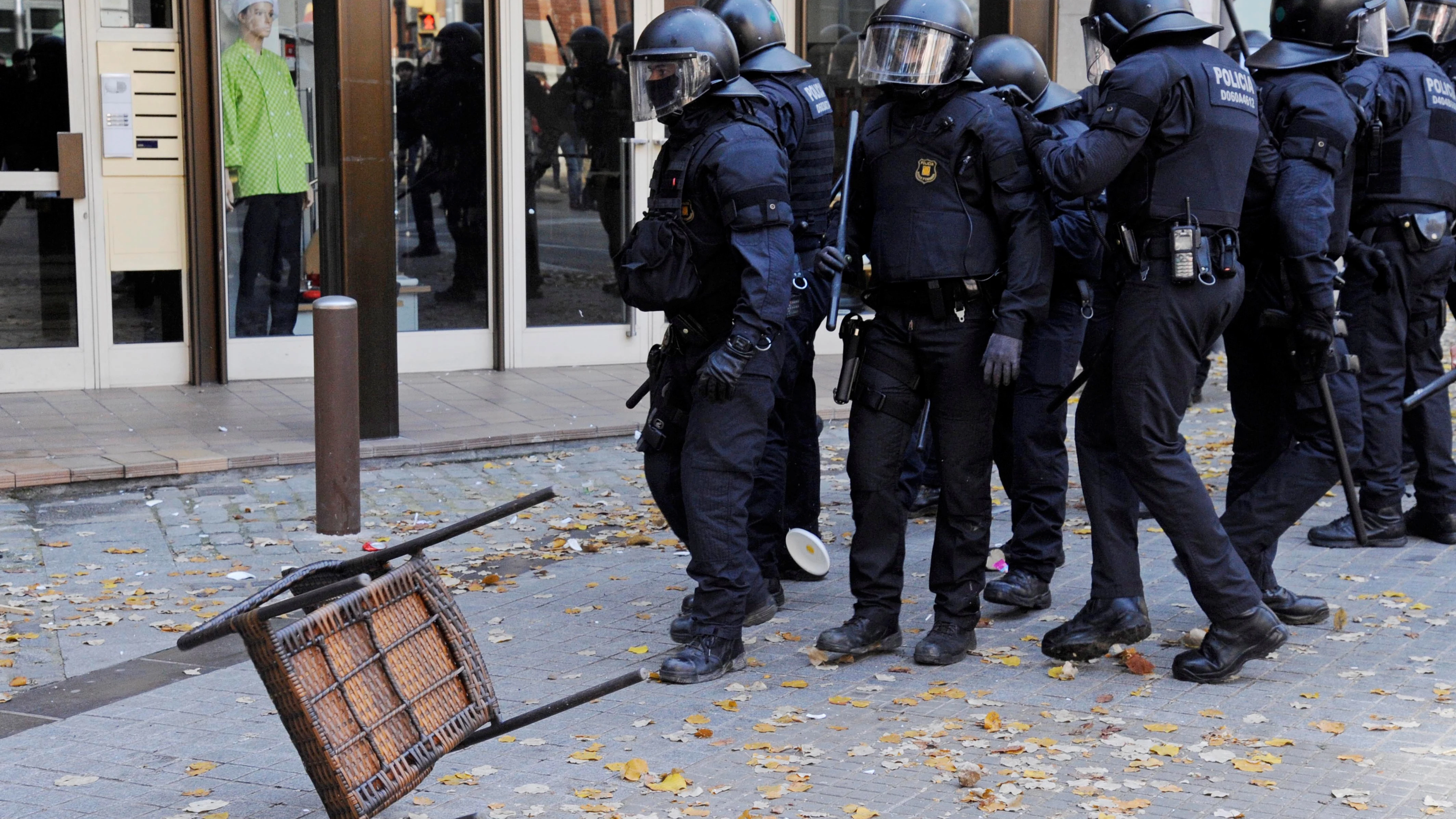 Disturbios Terrassa