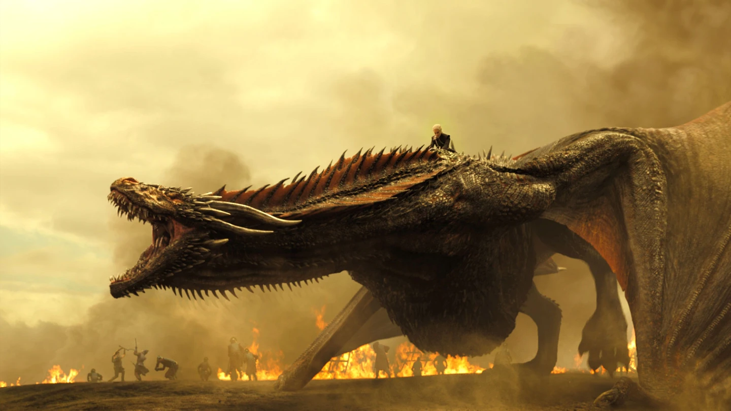 Drogon y Daenerys en 'Juego de Tronos' Drogon y Daenerys en 'Juego de Tronos'