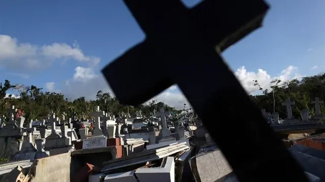 Cementerio del parque Knollwoold, en Detroit.