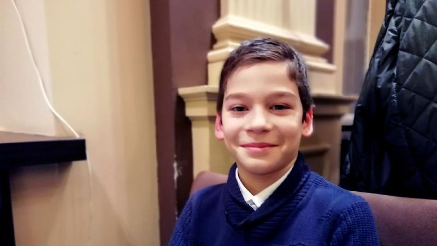 Imagen del ni&ntilde;o de nueve a&ntilde;os que ha encontrado una supernova