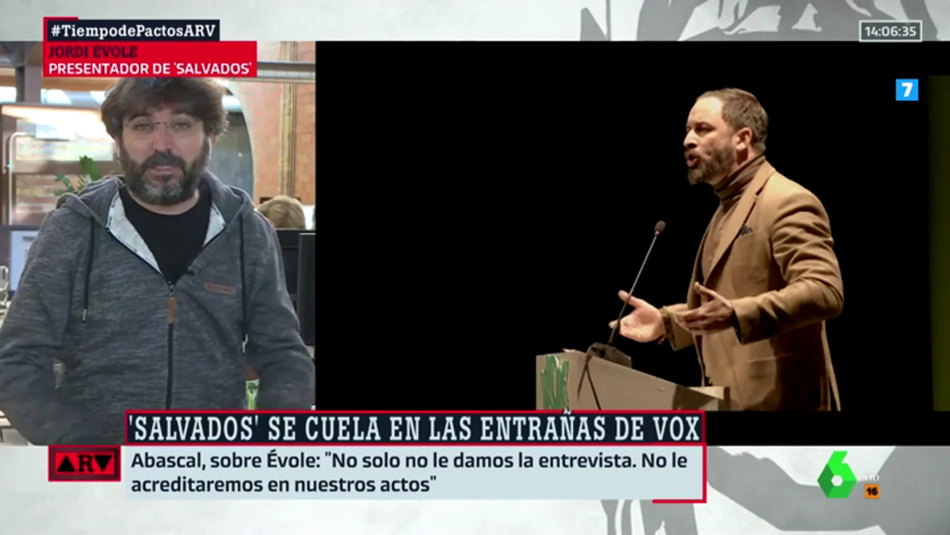 Jordi Évole: "Este no será un programa 'antivox'. Es arriesgado, pero pensamos que con el ataque foribundo no se consigue mucha cosa"