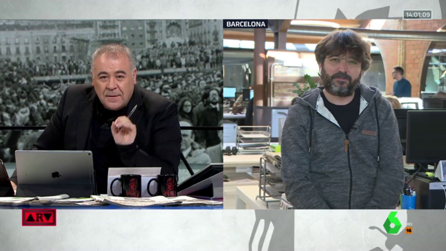Jordi &Eacute;vole explica c&oacute;mo se 'col&oacute;' Salvados en un acto de Vox: "No es la mejor soluci&oacute;n, pero no nos han dejado otro remedio"