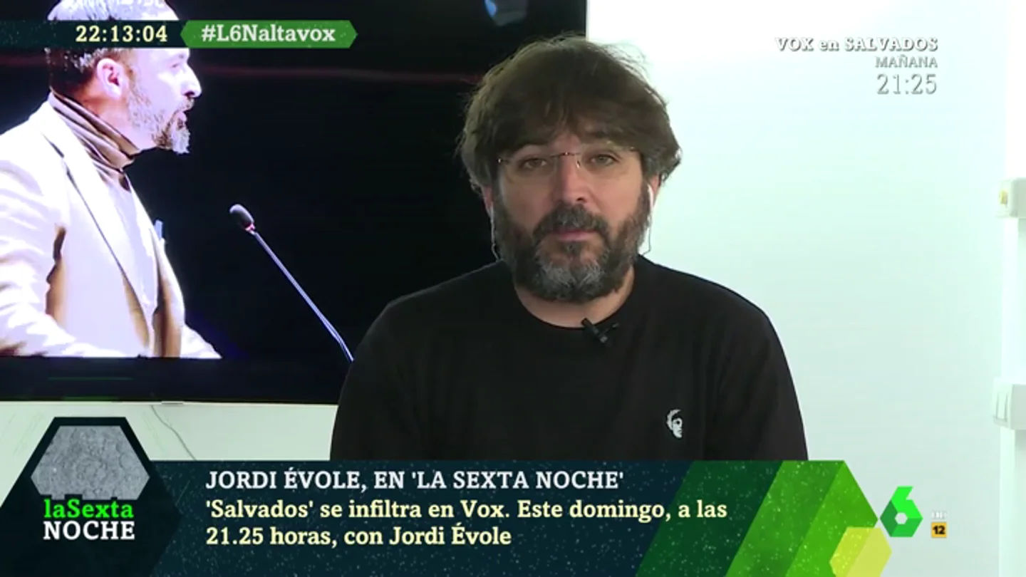 Jordi Évole en laSexta Noche Jordi Évole en laSexta Noche