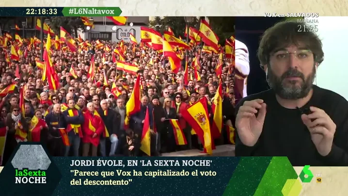 Jordi Évole, en laSexta Noche