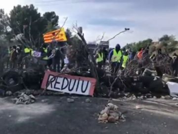 Los CDR cortan la autopista AP-7 en L'Ampolla, en Tarragona Los CDR cortan la autopista AP-7 en L'Ampolla, en Tarragona