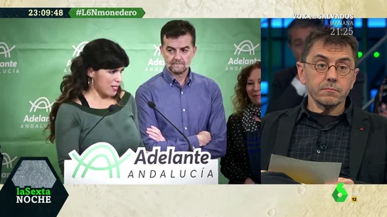 Juan Carlos Monedero, en laSexta Noche Juan Carlos Monedero, en laSexta Noche