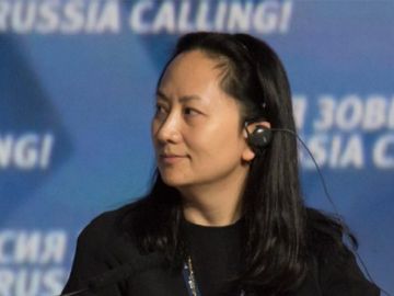 Imagen de la directora financiera de Huawei, Wanzhou Meng Imagen de la directora financiera de Huawei, Wanzhou Meng