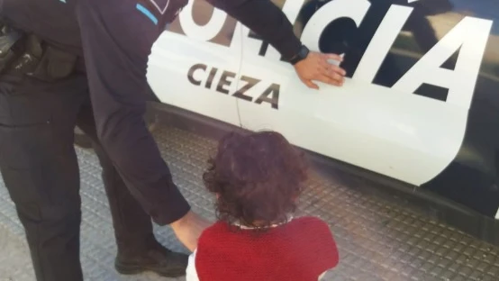 Niña 'rescatada' en Cieza por la Policía