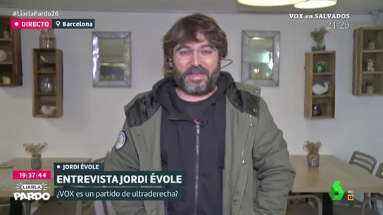 El análisis de Jordi Évole sobre Vox: "En el fondo agradecen que se les llame extrema derecha" El análisis de Jordi Évole sobre Vox: "En el fondo agradecen que se les llame extrema derecha"