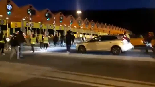 Imagen de los peajes abiertos por los CDR Imagen de los peajes abiertos por los CDR