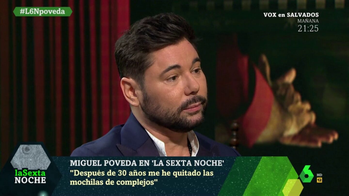Miguel Poveda en laSexta Noche