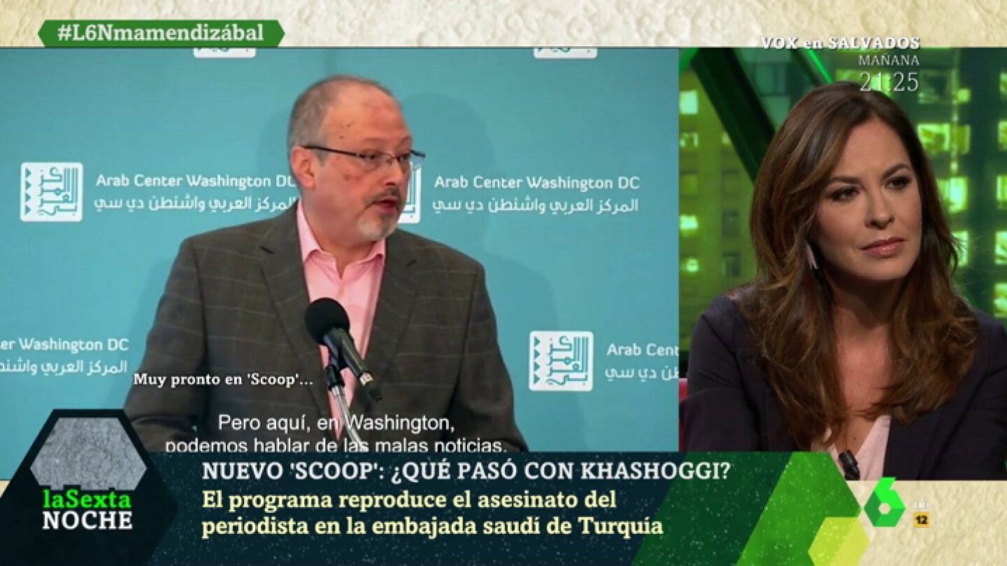 Mamen Mendiz&aacute;bal, en laSexta Noche