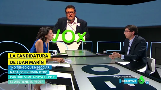 Juan Marín, en El Objetivo Juan Marín, en El Objetivo