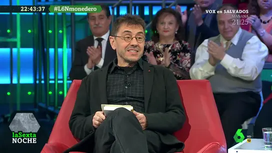 Juan Carlos Monedero, en laSexta Noche Juan Carlos Monedero, en laSexta Noche