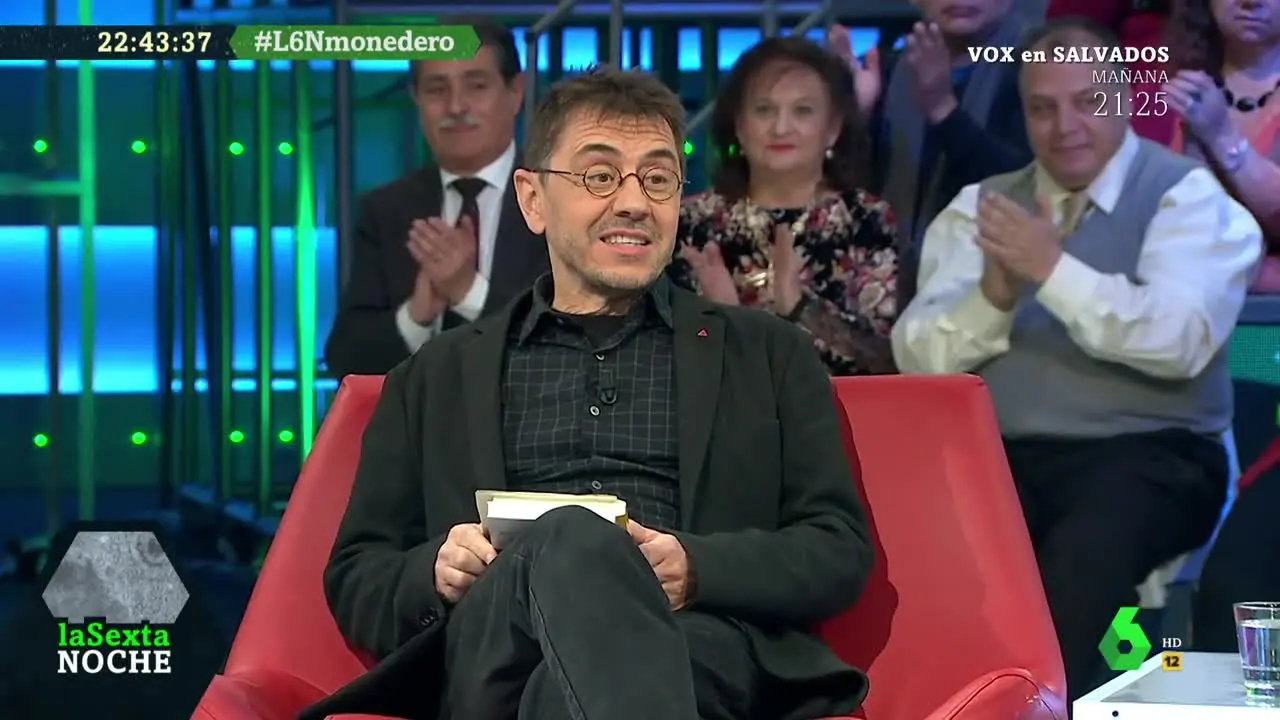 Juan Carlos Monedero, en laSexta Noche