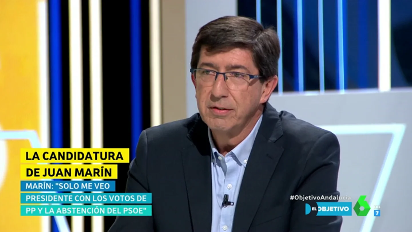 Juan Marín, en El Objetivo Juan Marín, en El Objetivo