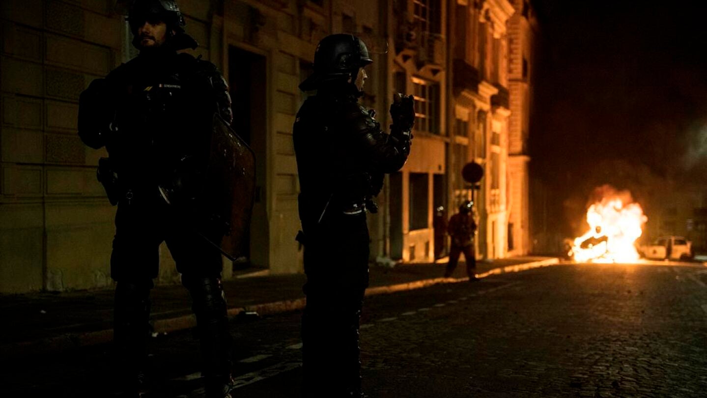 Disturbios en Francia