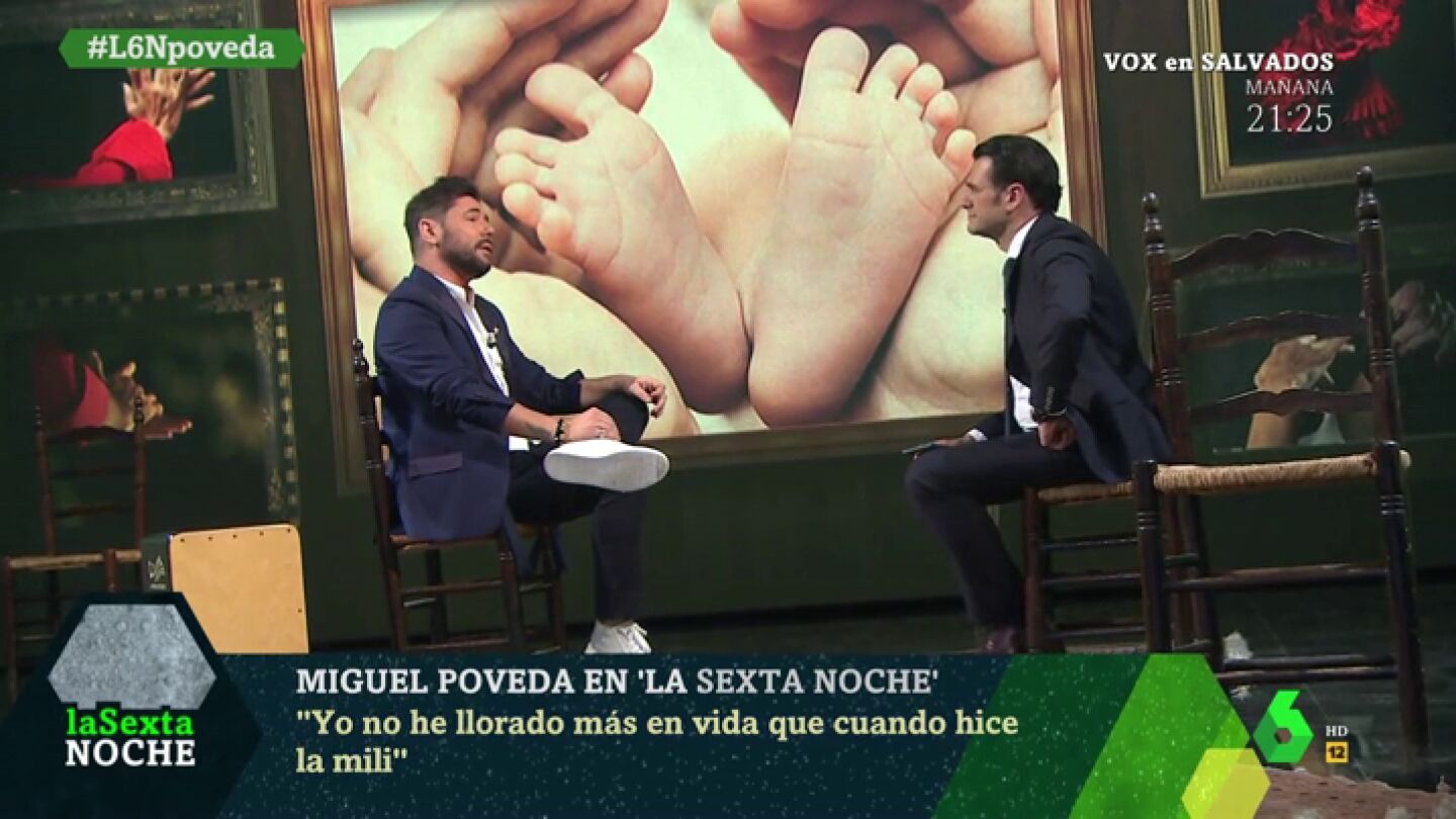 Miguel Poveda, en laSexta Noche