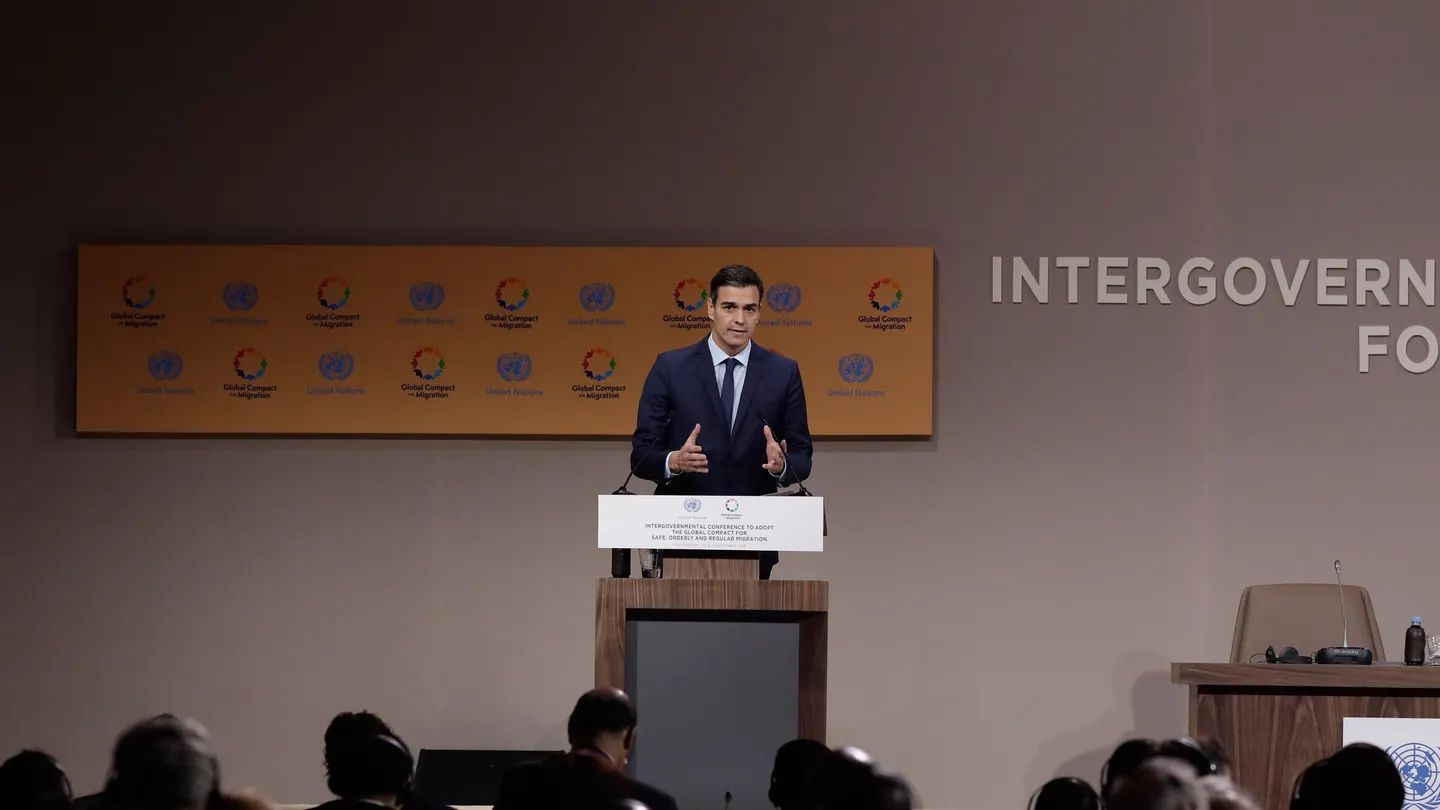 El presidente del Gobierno español, Pedro Sánchez El presidente del Gobierno español, Pedro Sánchez