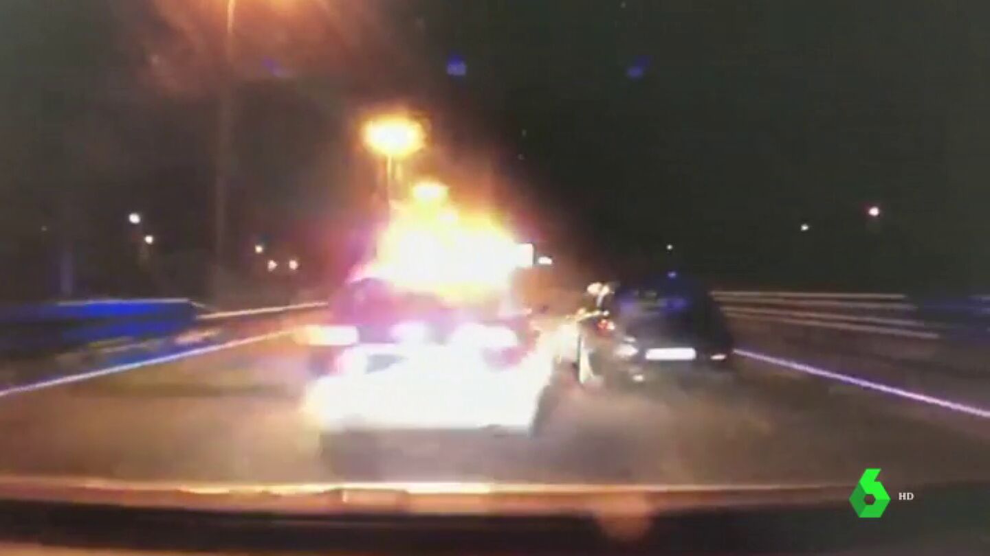 Espectacular persecuci&oacute;n en Valencia