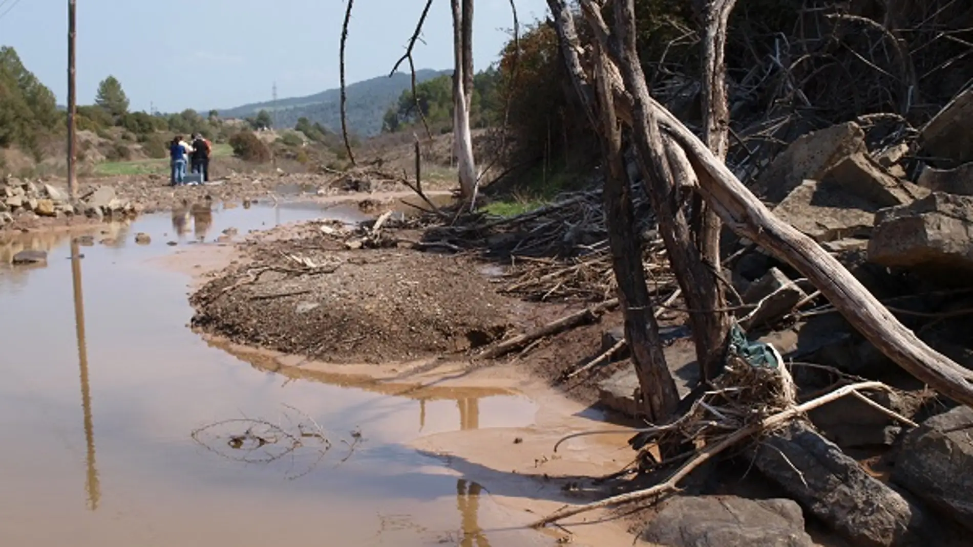 Un tercio de los sistemas fluviales de todo el Estado tiene un exceso de sales, lo que supone un problema con graves impactos medioambientales, económicos y de salud global.Fotografía: Rubén Ladrera, Universidad de La Rioja