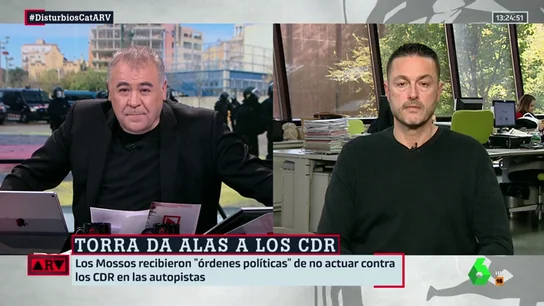 Toni Castejón (sindicato mayoritario de los Mossos): "La violencia ha aumentado poco a poco. Hay gente que se está organizando y saliendo a actuar" Toni Castejón (sindicato mayoritario de los Mossos): "La violencia ha aumentado poco a poco. Hay gente que se está organizando y saliendo a actuar"