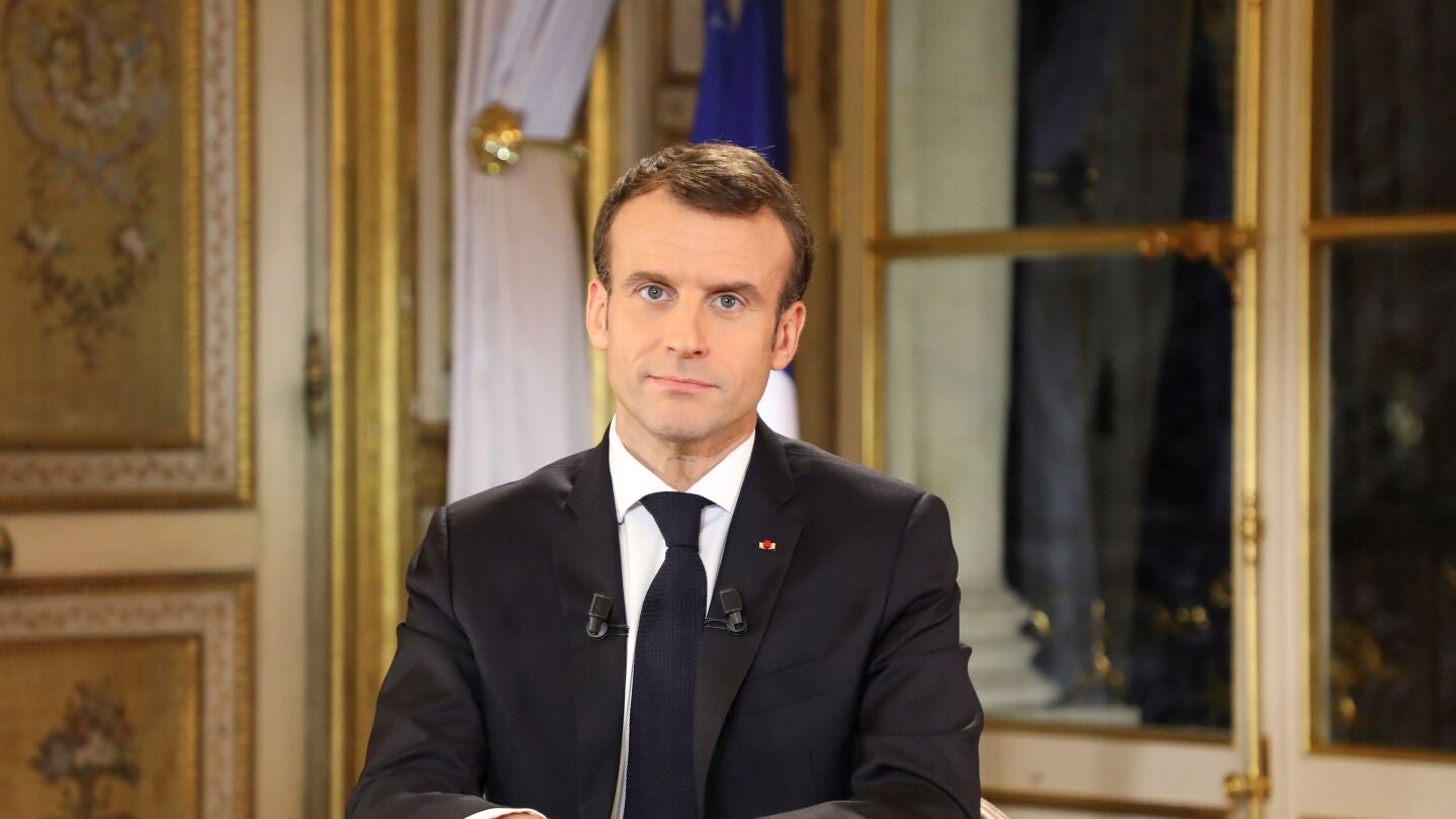 El presidente de Francia, Emmanuel Macron