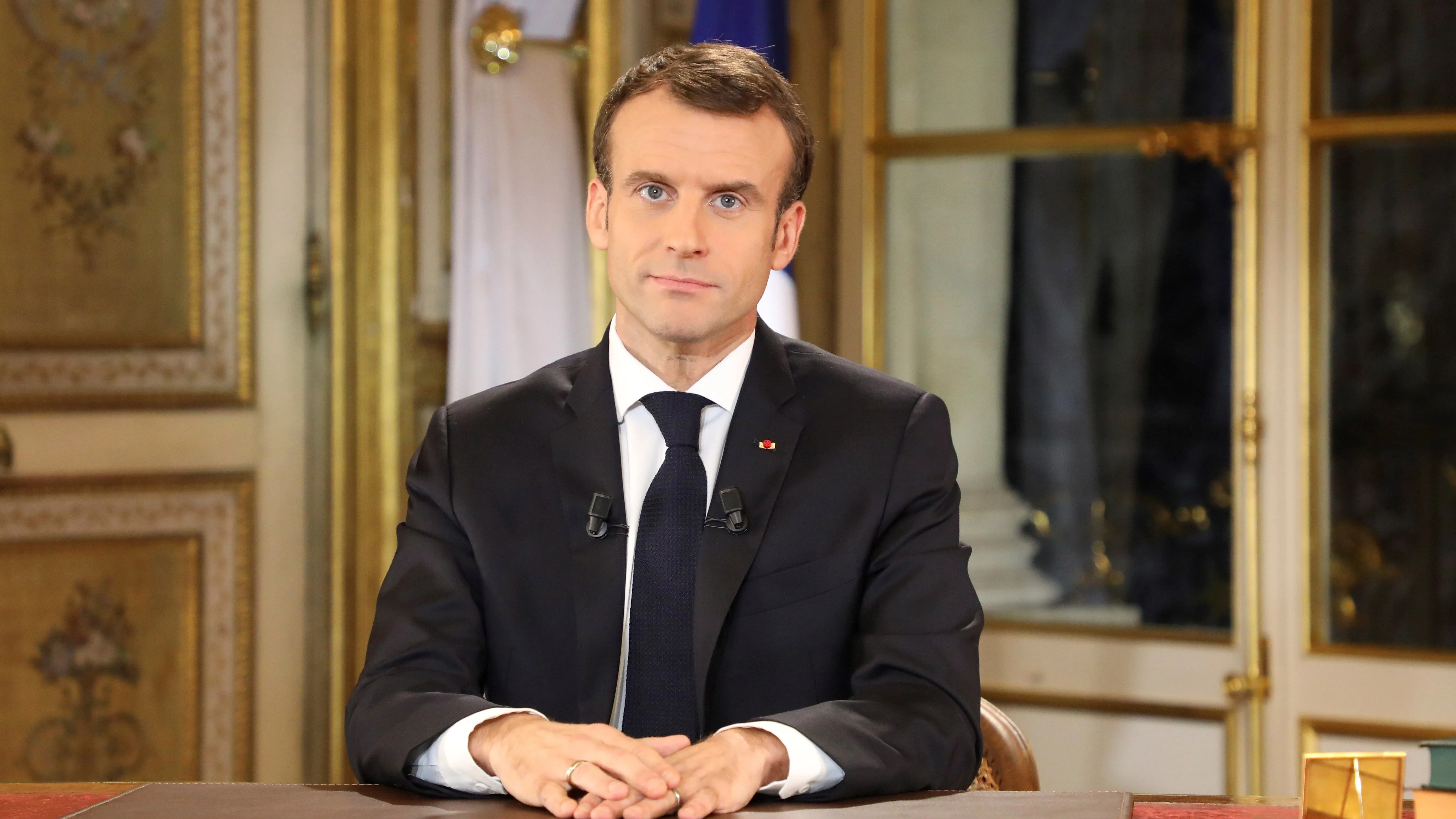 El presidente de Francia, Emmanuel Macron