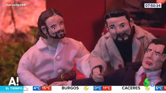 Pablo Iglesias, Susana Díaz o los concursantes de Opración Triunfo se cuelan en el original belén artesanal de Valga Pablo Iglesias, Susana Díaz o los concursantes de Opración Triunfo se cuelan en el original belén artesanal de Valga