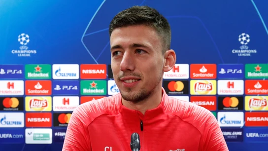 Lenglet comparece ante los medios Lenglet comparece ante los medios