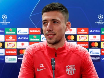 Lenglet comparece ante los medios Lenglet comparece ante los medios