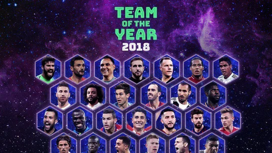Los nominados al equipo del año de la UEFA 2018 Los nominados al equipo del año de la UEFA 2018