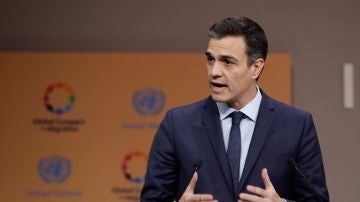 El presidente del Gobierno, Pedro Sánchez