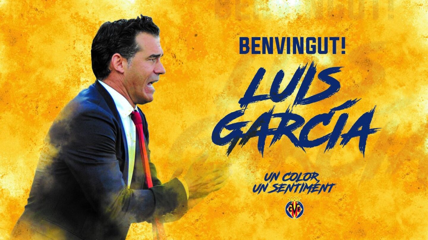 Luis Garc&iacute;a, nuevo entrenador del Villarreal