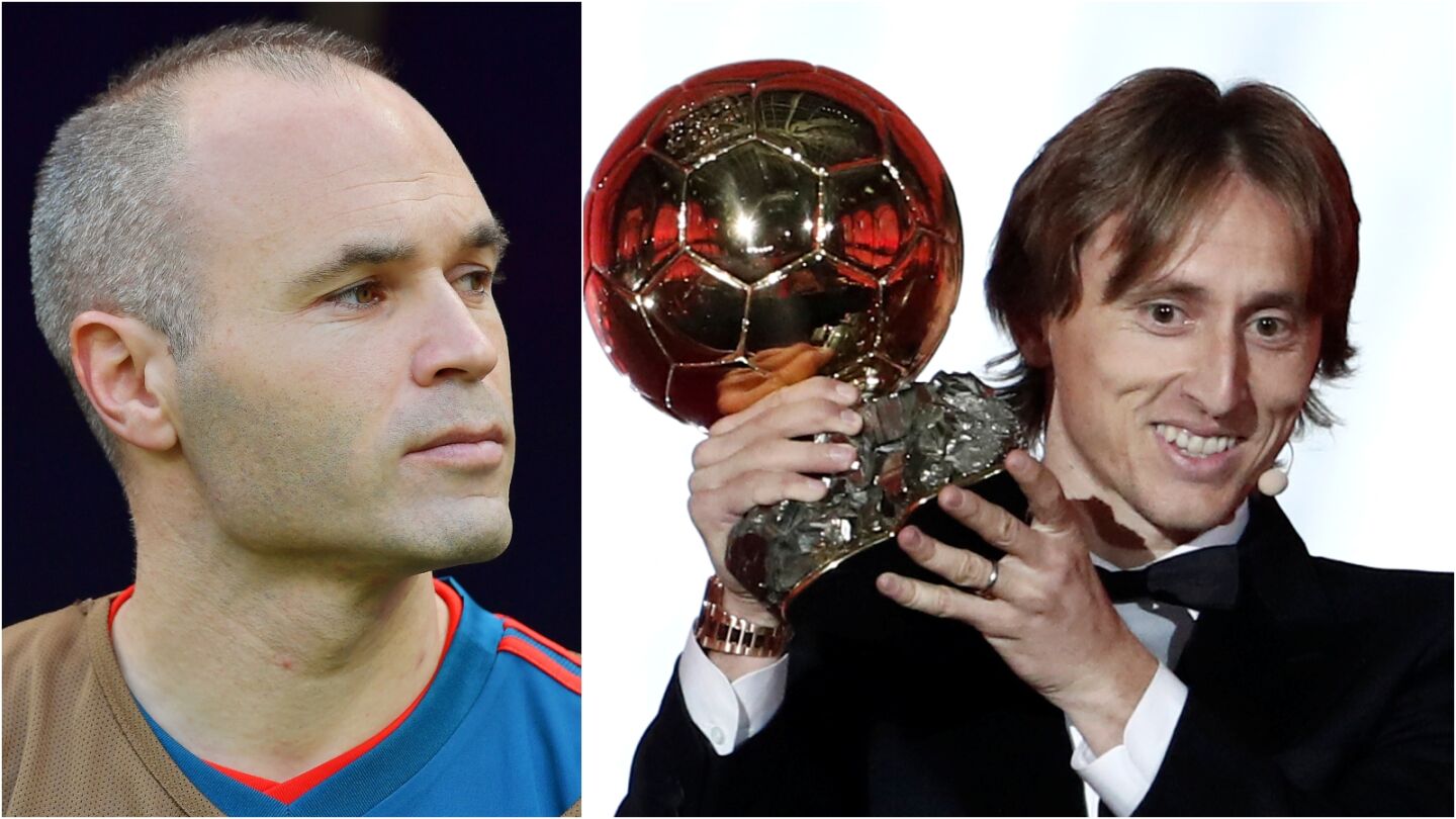 Iniesta opina sobre el Bal&oacute;n de Oro