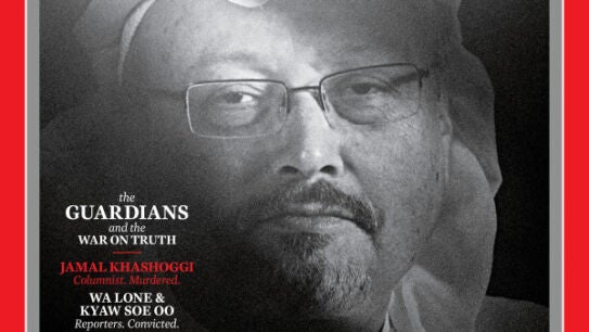 Jamal Khashoggi, persona del a&ntilde;o por la revista 'Time'