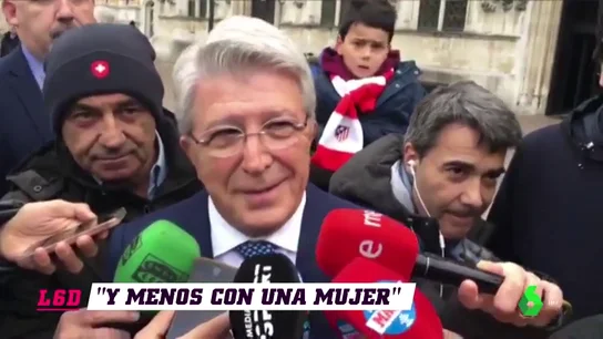 Enrique Cerezo: "Nunca hablo de dinero y menos con una mujer" Enrique Cerezo: "Nunca hablo de dinero y menos con una mujer"