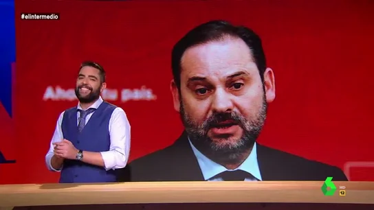 Dani Mateo dice que Ábalos es el Ricky Martin de la Política Dani Mateo en El Intermedio