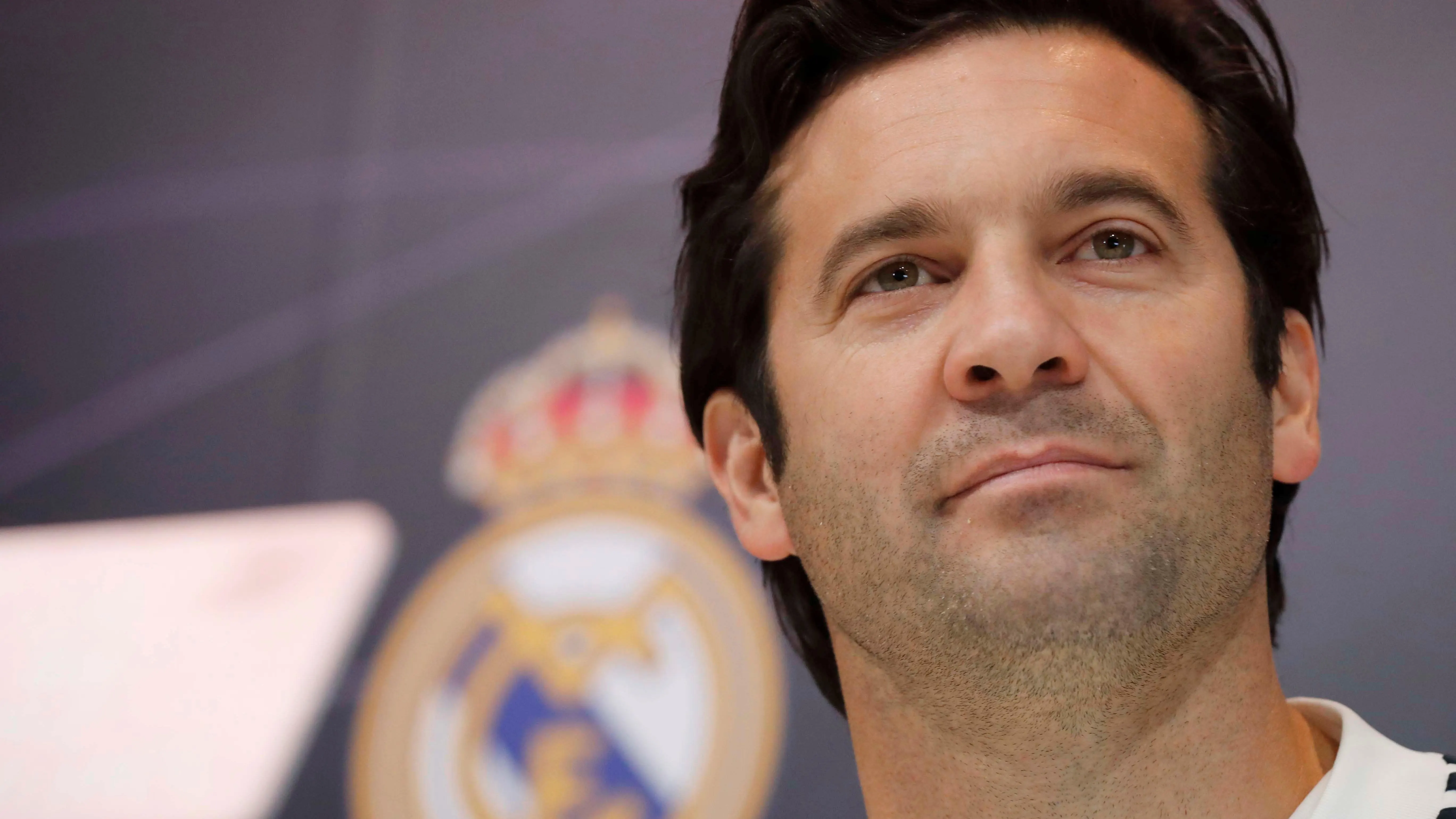 Solari, en rueda de prensa