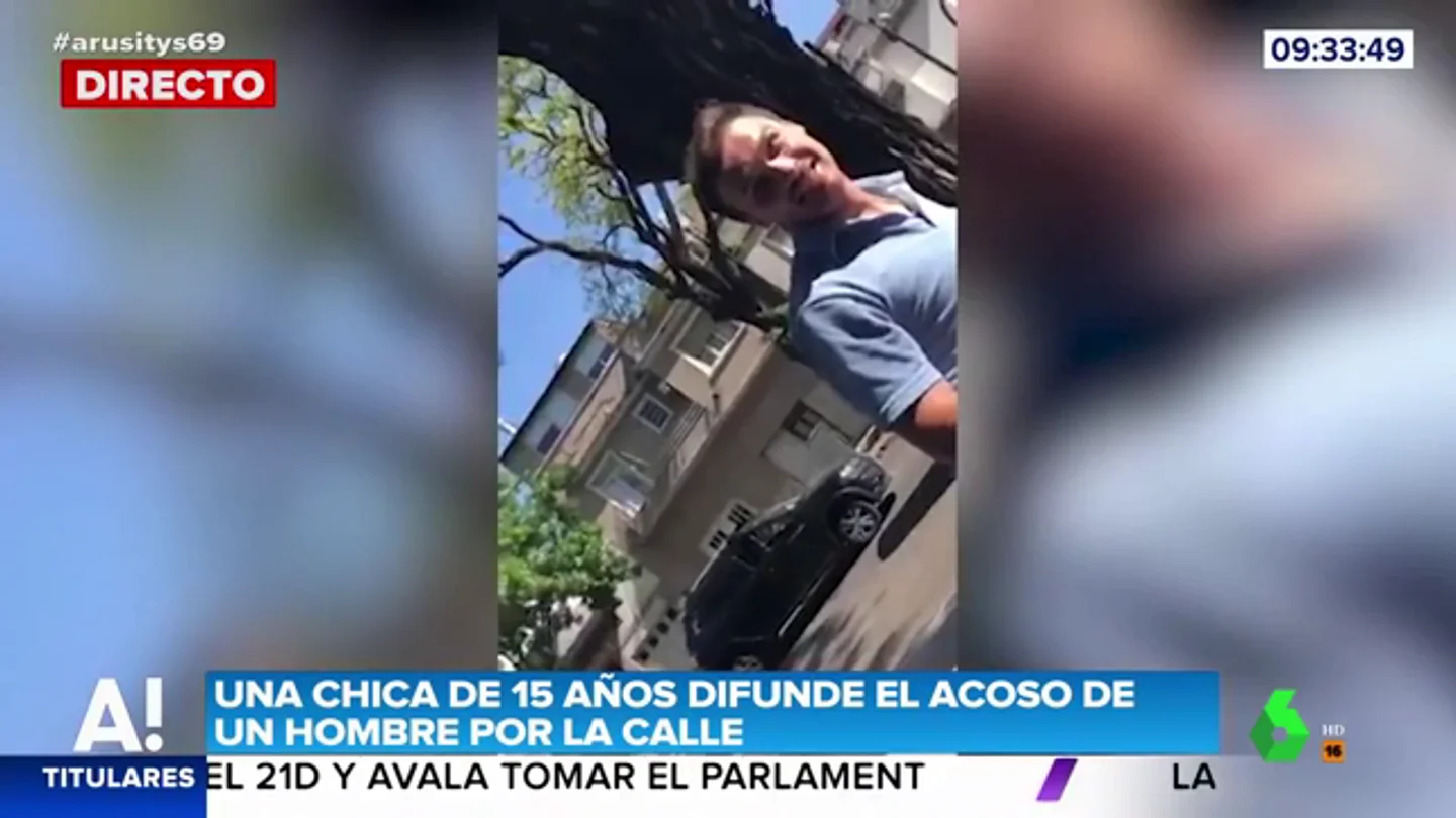 Una chica de 15 años planta cara a un hombre que la estaba acosando en la calle Una chica de 15 años planta cara a un hombre que la estaba acosando en la calle