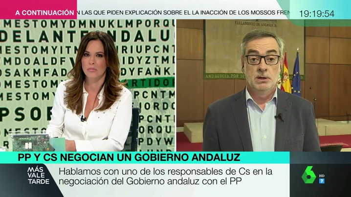 Villegas no aclara si Cs contará con Vox para formar gobierno en Andalucía: "Ya veremos" Villegas no aclara si Cs contará con Vox para formar gobierno en Andalucía: "Ya veremos"