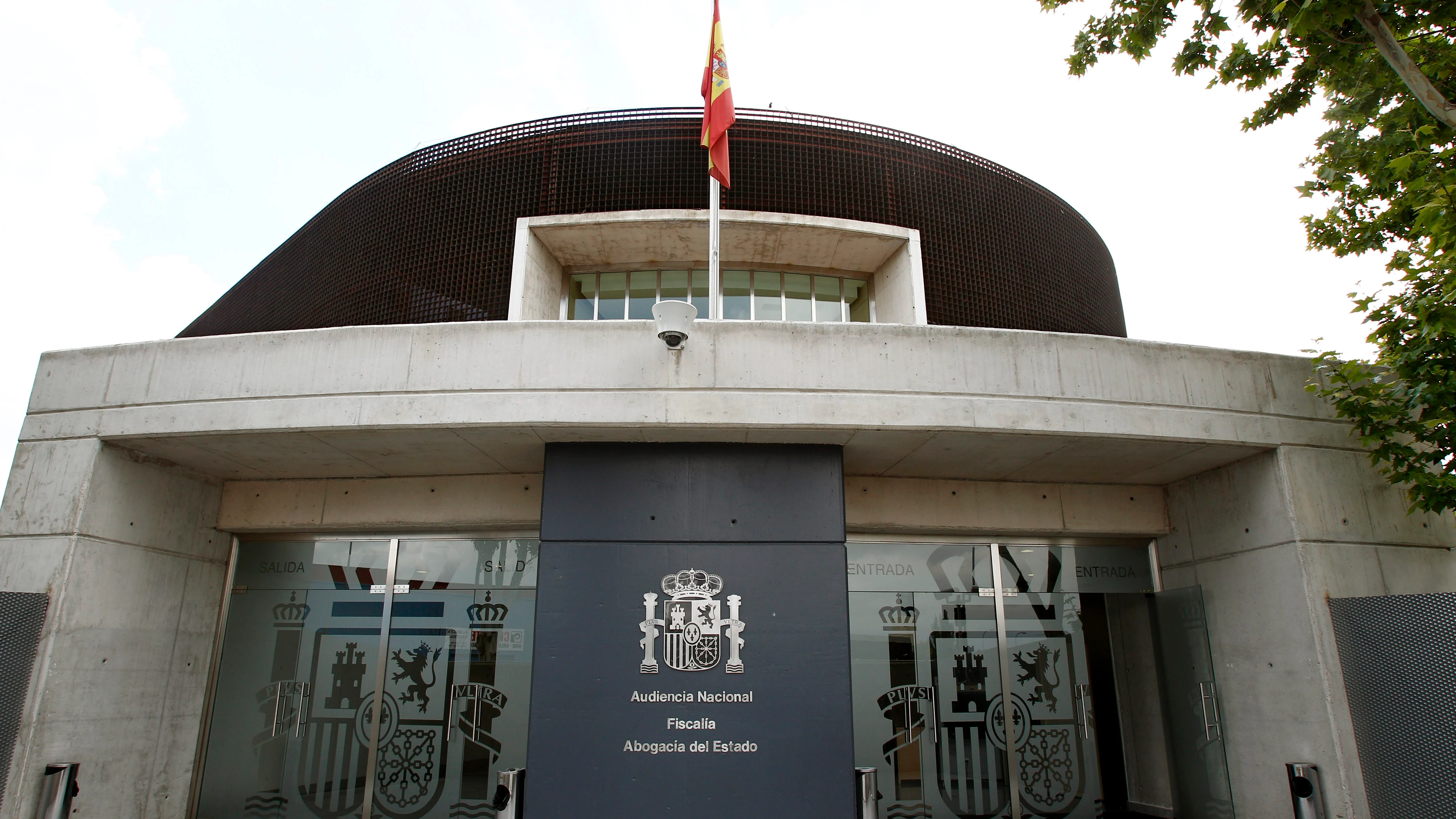 Fachada de la sede de la Audiencia Nacional-Fiscalia y Abogacía del Estado en San Fernando de Henares