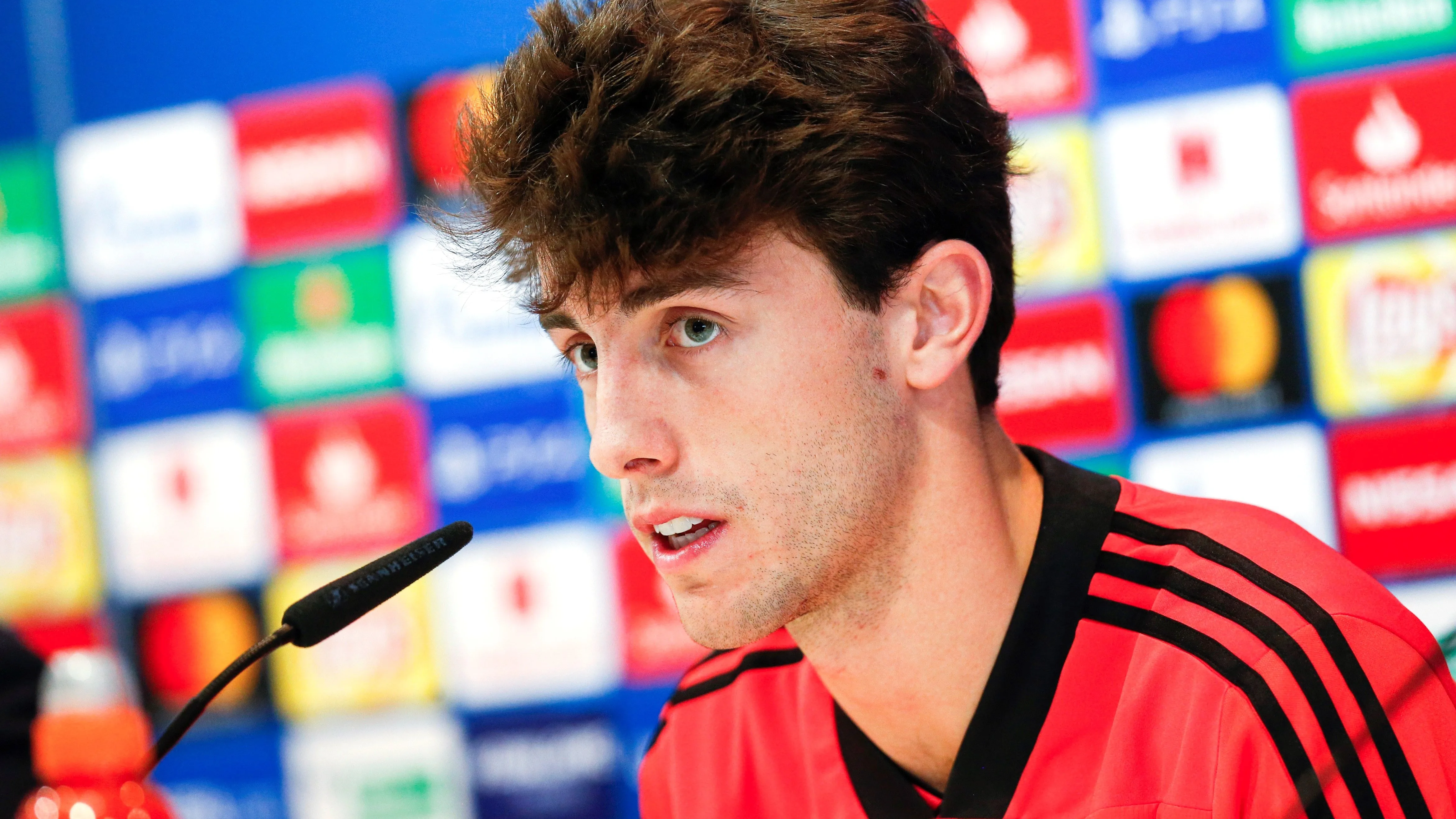 Álvaro Odriozola en rueda de prensa