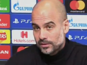Guardiola, en rueda de prensa Guardiola, en rueda de prensa