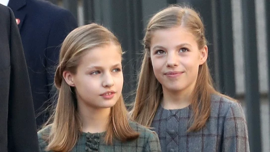 La princesa Leonor y la infanta Sofía La princesa Leonor y la infanta Sofía