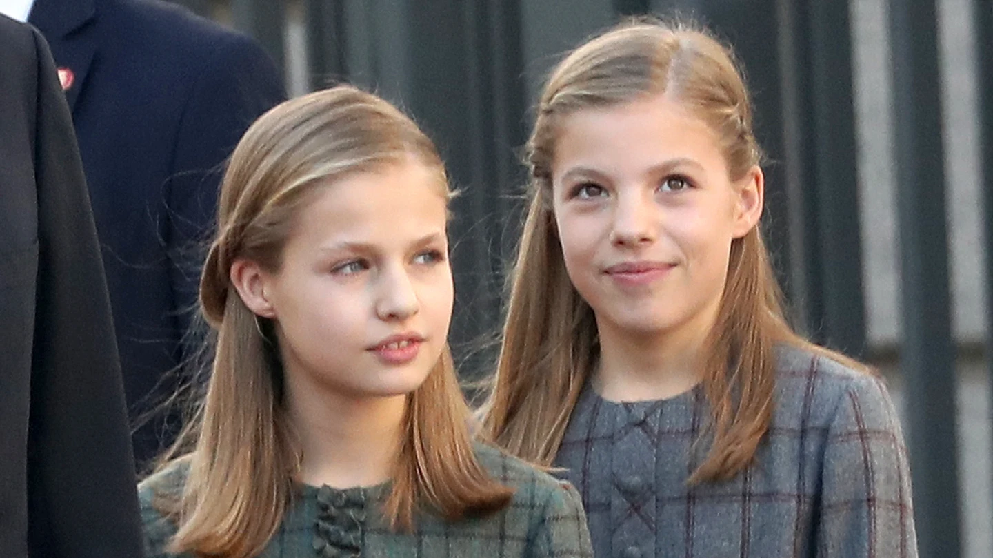 La princesa Leonor y la infanta Sofía La princesa Leonor y la infanta Sofía