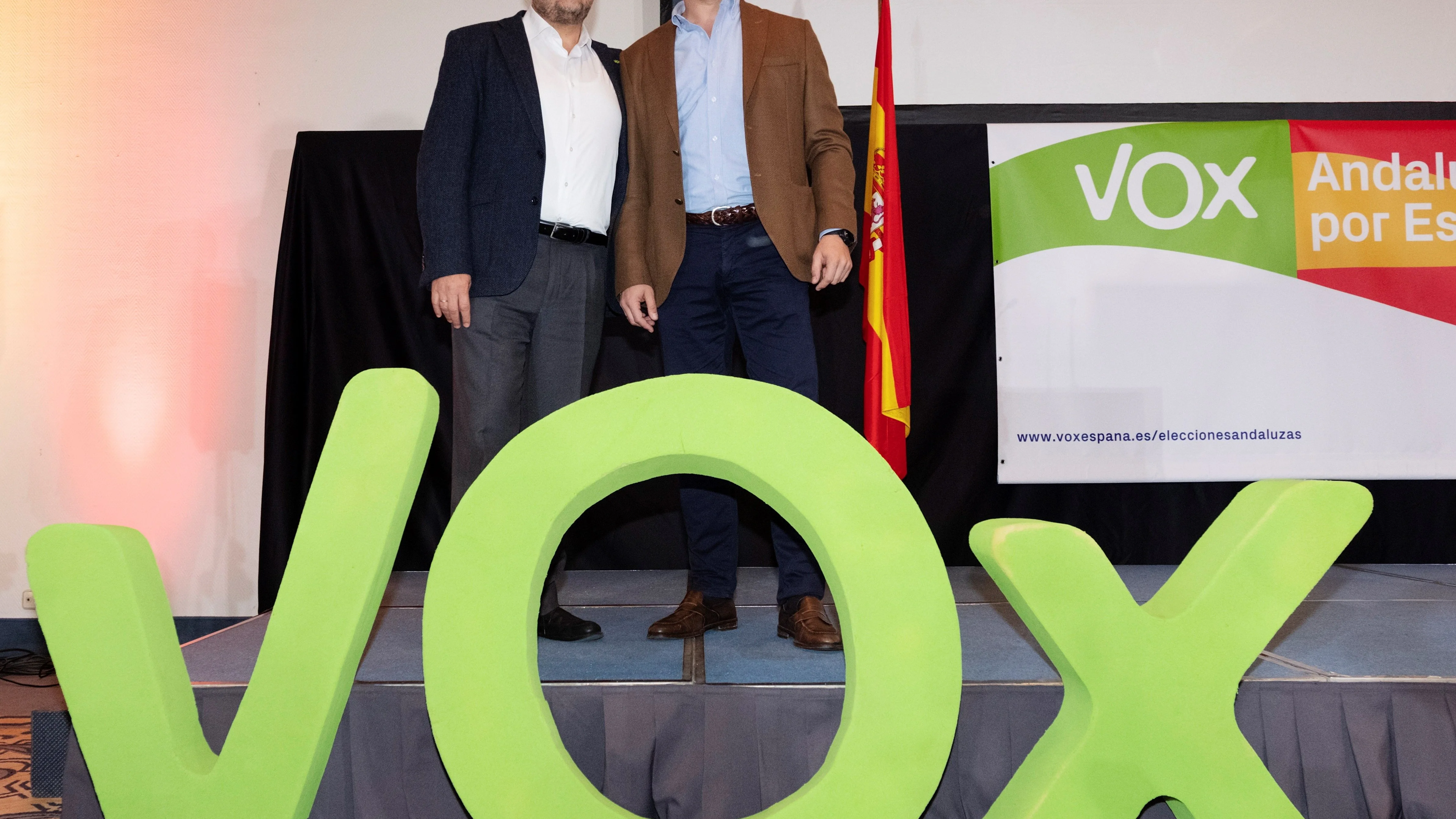 El líder de Vox en Andalucía, Francisco Serrano El líder de Vox en Andalucía, Francisco Serrano