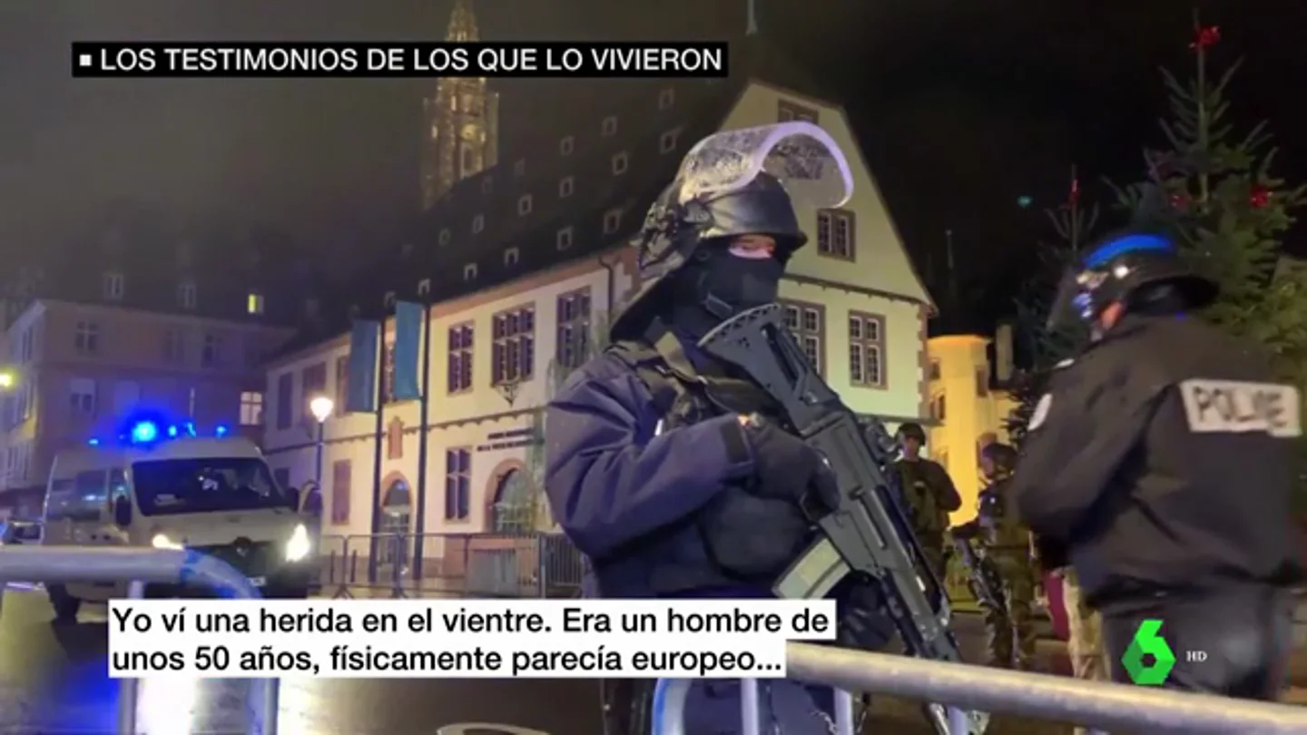 Caos, confusión y un miedo que no se va: así vivieron los testigos el atentado de Estrasburgo Caos, confusión y un miedo que no se va: así vivieron los testigos el atentado de Estrasburgo