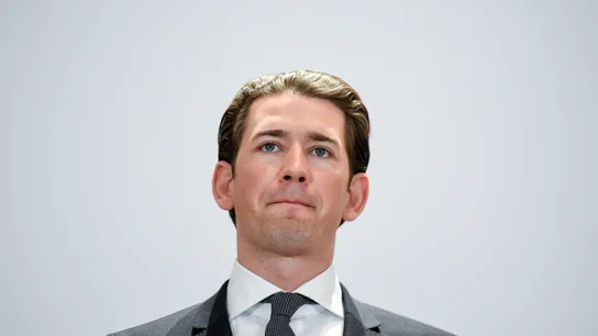 El canciller austriaco, Sebastian Kurz El canciller austriaco, Sebastian Kurz