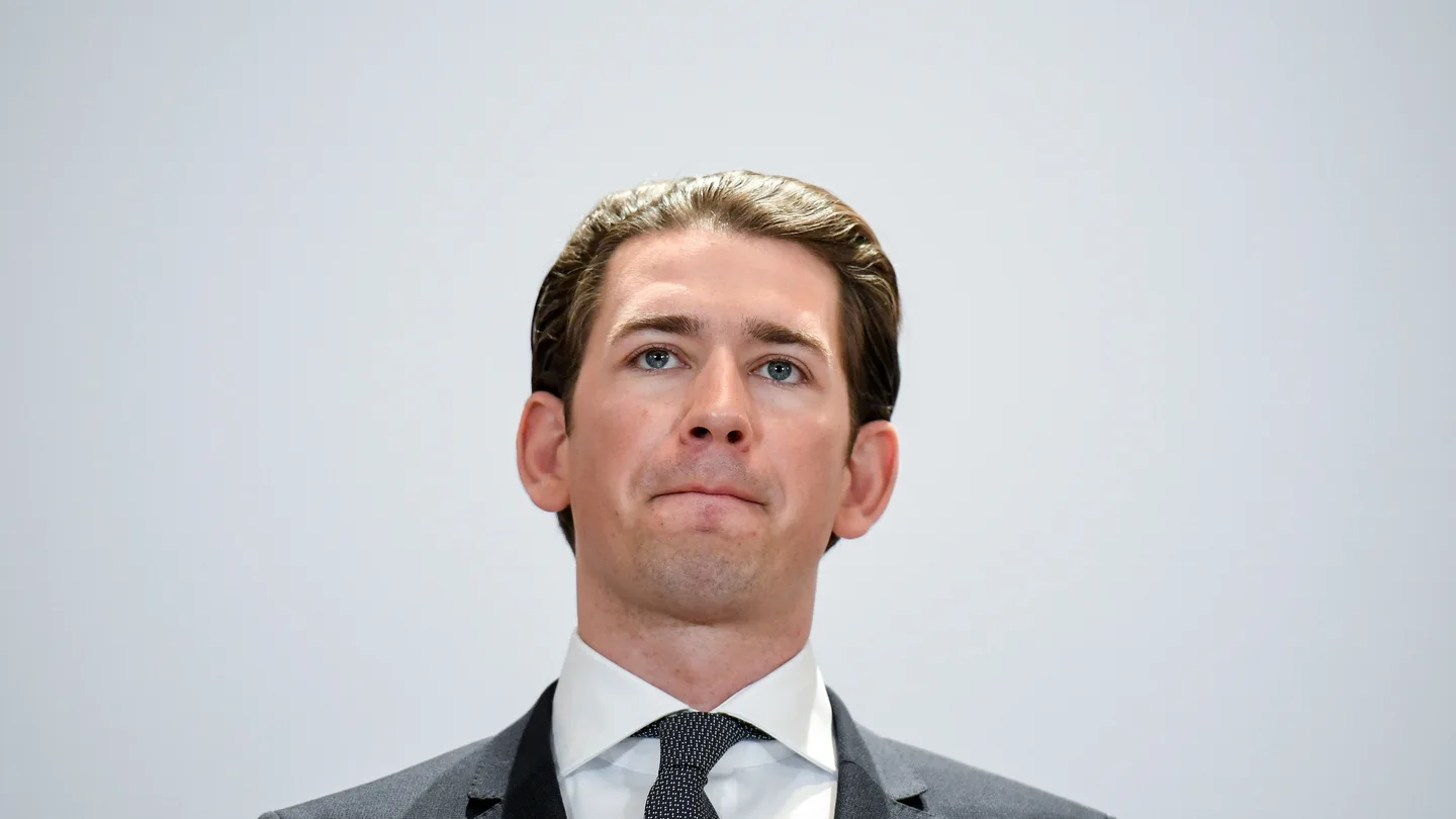 El canciller austriaco, Sebastian Kurz El canciller austriaco, Sebastian Kurz